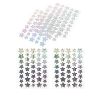 COMPUKAS 5feuilles Patchs Anti-acné Hydrocolloïdes Étoiles Transparentes Stickers par Feuille Rapide des Boutons Absorption Ultra-fins et Confortables Convient à Tous Types de Peau