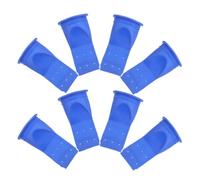 COMPUKAS 8pcs Noyau de Drainage en Silicone Anti-odeur Dispositif Anti-refoulement, Joint D'étanchéité Flexible pour Tube et Sol de Toilettes
