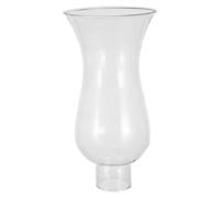 COMPUKAS Abat-jour et en Verre Cylindrique Transparent Résistant à Haute Température, Taille 20,5x10,2x4cm, Éclairage Renforcé Coupe-vent pour Lampe à Huile Usage Intérieur