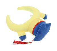 COMPUKAS Accessoire Coton Diplôme pour Serrage-tête Photobooth de Remise Docteur en Pp, Adapté aux Cheveux Longs et Courts pour Fêtes de Fin D'études