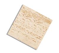 COMPUKAS Accessoire Photo pour Studio - Pierre Naturelle Beige 10X10 CM - Support Décoratif pour Bijoux et Cosmétiques Accessoire Fond Photographie Unique pour Shooting Professionnel