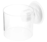COMPUKAS Anneau d'alimentation avec Joint Réglable pour Poissons en Acrylique Empêche la Nourriture de Flotter, pour Aquarium et Alimentation Flottante