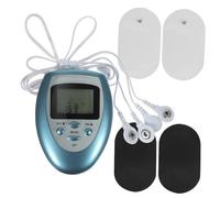 COMPUKAS Appareil de Stimulation Musculaire pour Modes Thérapeutiques Électrodes Masseur Portable pour Dos Épaules Jambes et Améliore Circulation Sanguine et Réduit Fatigue