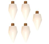 COMPUKAS Art Confortable pour Outil Précis Diamant pour Placement en Recharges de Stylo Cire Métal Blanc 5pcs et Prévention Chute des Pierres Décoratives, Débutants