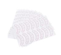 COMPUKAS Autocollants pour Cils Greffés en Papier Intercalaires Blanc Positionnement 5 Points pour Isolation et Séparation des Cils 1 Pack pour Extension