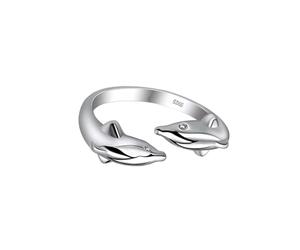 COMPUKAS Bague de Mode Halloween Argenté Anneau D'ouverture en Cuivre | Décoration des Doigts Créative, Accessoire Délicat et Exquis, pour Scènes Festives et Ambiance Renforcée