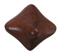 COMPUKAS Balle de Massage en Bois Hexagonale Portable pour Mains Prise Confortable, pour Exercices de Réflexologie et Relaxation des Mains