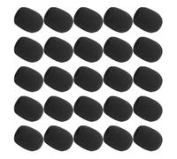 COMPUKAS Bonnette anti-pop mousse micro 30 pièces mini-couvercle pour microphone casque audio utilisation podcasting