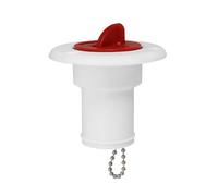 COMPUKAS Bouchon de Réservoir D'essence pour Camping-car et Yacht 38 Mm Plastique Blanc et Rouge, Couvercle D'huile Étanche Anti-fuite, Accessoire Solide Compatible Véhicules et Bateaux