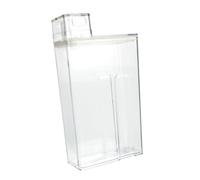 COMPUKAS Bouteille de Poudre à Lessive Rechargeable Couvercle Étanche et Bouchon Doseur, Flacon Transparent PET pour Stockage Domestique de Détergent en Poudre