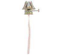 COMPUKAS Brûleur Fer Huile Lampe Remplacement à pour en Vintage de avec Support de Mèche Or , Polyvalent de Lampes à Pétrole pour
