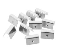 COMPUKAS Clips de Fixation en Métal pour Déflecteur de Pare-brise Voiture, Lot de 10 Pièces, Dispositif de Retenue du Déflecteur de Vent, Clips de Protection le Vent Pluie, Fixation