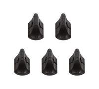 COMPUKAS Code Erhu en Ébène Noir 5pcs pour Erhu Chinois, Pont de Remplacement Robuste, Accessoires pour Instruments à Cordes Traditionnels