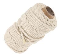 COMPUKAS Corde en Sisal Blanc pour Arbre à Chat Robuste, Rouleau Unique pour Bricolage et Décoration Naturelle, Accessoire pour Griffoir à Chat