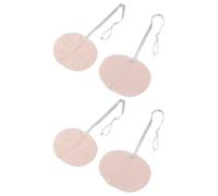 COMPUKAS Coussinets Anti-transpiration Sûres et Confortables pour Aisselles en Coton Absorbant la Sueur, 2 Paires pour Usage Quotidien