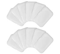 COMPUKAS Couvercle de Boîte pour Lingettes Bébé 30pcs Blanc en Plastique Couvercle Rabattable Facile à Nettoyer pour Divers Contenants