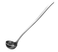 COMPUKAS Cuillère à Miel à Long Manche en Acier Inoxydable Grosse Cuillère à Condiments Doseuse pour Épices et Huile Ustensile Cuisine Pratique pour Service et Assaisonnement