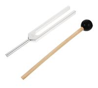 COMPUKAS Diapason Aluminium avec Marteau Ensemble Instruments de Percussion pour Thérapie Méditation et Musical Fourni pour Relâchement Du Stress et Expériences Physiques