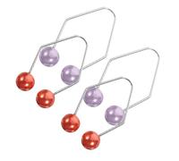 COMPUKAS Fabricant de Fossettes pour Visage en Cuivre, Kit de 2 Paires Multifonction, Facile à Porter, pour Exercices Faciaux et Tonification des Joues