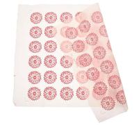 COMPUKAS Feuille de Transfert pour Argile Céramique Rouge, Autocollants de Fleurs sous Glaçure Haute Température, Variété de Motifs Élégants, pour Poterie et Sculptures, Usage Artistique