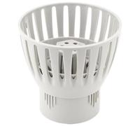 COMPUKAS Filtre pour Bassin à Poissons en PVC Robuste, Panier de Skimmer de Piscine à Haute Perméabilité, Dispositif de Purification D'étang pour Collecte des Déchets et Feuilles,