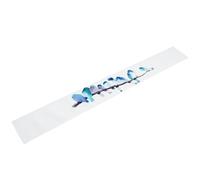 COMPUKAS Housse Épaisse en Tissu pour Clavier de Piano 88 Touches, Couverture Antipoussière Motif Kingfisher, Protection Solide pour Piano Numérique, Entretien Clavier et Nettoyage