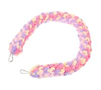 COMPUKAS Jouet d'escalade pour Hamster en Corde De Coton Suspendu Multicolore Accessoire Décoratif pour Cage pour Rongeurs Cochon d'Inde Et Écureuil Volant