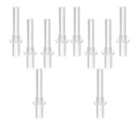 COMPUKAS Kit de 16 Embouts de Paille en Silicone pour Garçon et Filles, Embouts de Biberon Anti-fuite et Étanches, Adaptés aux Bouteilles D'eau pour Activités Quotidiennes et Aventures