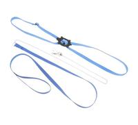 COMPUKAS Laisse Harnais Confortable Bleu Ne Blessant Pas la Peau Ajustable en Matériau Synthétique pour Tortue pour Promenades et Entraînement des Petits Animaux