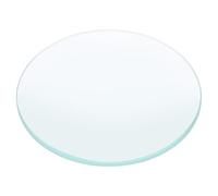 COMPUKAS Lentille Optique Convexe en Verre de 75mm pour Loupe Claire et Compacte, pour Cours de Physique et Projets DIY en Laboratoire