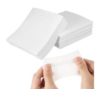 COMPUKAS Lingettes Non Pelucheuses 6X6 Pouces 300 Pièces Papier Nettoyant Antistatique pour Lentilles et Écrans Électroniques Dépoussiéreur pour Laboratoire et Usage Industriel
