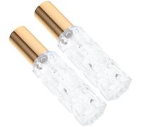 COMPUKAS Lot de 2 Flacons Spray Bitters en Verre Or Élégants, Vaporisateur Facile à Utiliser pour Cocktails, pour Bars et Restaurants