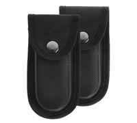 COMPUKAS Lot de 2 Pochettes Pliables en Nylon Imperméable 12x8 Cm pour Couteaux Cuisine, Porte-outil Utilitaire Résistant aux Taches, Organisateur de Poche Pratique pour Usage