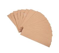 COMPUKAS Lot de 20 Étuis à Stylo en Papier Kraft Pochette Paquet d'emballage pour Crayons Bureau et École Étui de Protection pour Stylos