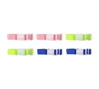 COMPUKAS Lot de 6 Sangles pour Bagages Boucles Suspendre en Polyester, Fixation Rapide et Solide, Ceintures de Valise Pratiques pour Voyage Facile Couleur Aléatoire