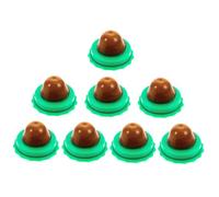 COMPUKAS Lot De 8 Friandises à Lécher pour Chat Pudding Vitaminé Boule d'herbe à Chat Vitamine Gourmandise Santé Taille Standard Usage Domestique Chatons