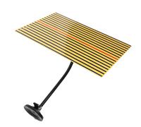 COMPUKAS Outil de Débosselage Automobile Polyvalent en Plastique Panneau de Lampe Réfléchissante pour Localiser Les Bosses sur Carrosseries et Surfaces de Réfrigérateur