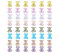 COMPUKAS Patchs Ours en Résine pour Manucure 160 Pièces Texture Délicate et Effet Décoratif Sûr pour Nail Art