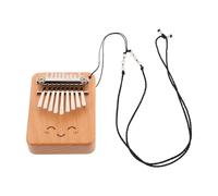 COMPUKAS Petit Piano à Pouces Kalimba 9 Touches en Bois et Métal Compact Portable pour Débutants Adultes Facile à Apprendre Instrument de Musique à Main Classique