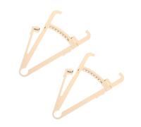 COMPUKAS Pied à Coulisse Portable 2 Pièces Pour Mesure De Graisse Corporelle Beige Centimètres Outil De Pli Cutané Pour Hommes Femmes Analyseur Corporel Santé Et Fitness