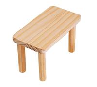 COMPUKAS Plateforme pour Hamster en Bois Naturel Multifonction, Jouet D’Escalade Jeu, Taille Moyenne, Accessoire D’Habitat pour Cage Hamster, Fournitures pour Petits Animaux