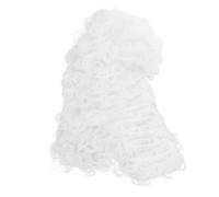 COMPUKAS Postiche de Juge pour Homme Costume Fibre Chimique Accessoire Respirant pour Halloween Déguisement Taille Unique