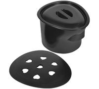COMPUKAS Pot de Nuit en Plastique avec Couvercle pour Chaise Percée, Pratique et Facile à Transporter, Adapté aux Adultes et Garçon et Filles en Milieu Hospitalier Style Plusieurs styles