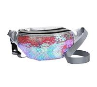 COMPUKAS Sac à Bandoulière Femme Sequins Sac De Pratique Et Fashion Pour Activités Extérieures Sorties Festivals Couleur