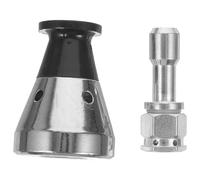 COMPUKAS Soupape de Sécurité pour Autocuiseur en Acier Inoxydable 50kpa Haute Pression 2pcs, Accessoire D'échappement Cuisine Professionnelle et Domestique