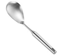 COMPUKAS Spatule à Riz en Acier Inoxydable Légère et Résistante à L'usure, Cuillère à Riz Cuisine sans Danger pour Hôtel et Restaurant