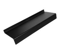 COMPUKAS Support de Clavier Ergonomique en Acrylique Noir, Robuste et Adapté à Divers Claviers, pour Bureau et Domicile Design Simple et Texture Agréable
