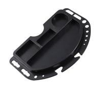 COMPUKAS Support de Réparation de Vélo Réglable en PC Noir pour Vélos de Montagne et Pliants, Présentoir Robuste Grosse Capacité de Charge, pour Atelier ou Bureau