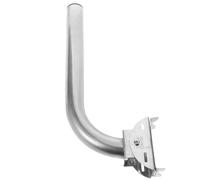 COMPUKAS Support sans Inoxydable Argenté Mural Acier en pour Pont Fil Compatibilité et Installation Facile , pour Montage sur Poteau en Réseau