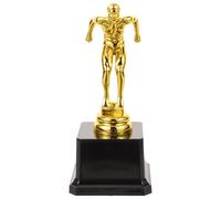 COMPUKAS Trophée Petit Homme Doré en Plastique, Forme Réaliste de Plongeon Réutilisable | Aspect Léger, Finition Or, Usage Multiple, pour Entreprises et Compétitions de Natation